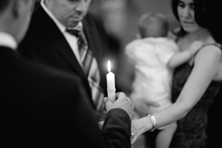 Baptism Phography in Toronto : candle