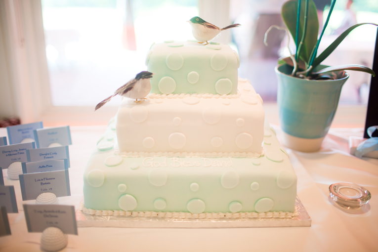 Baptism photos : cake