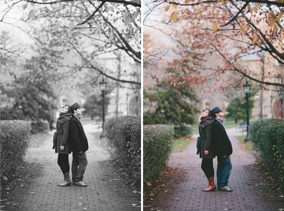 Engagement photography Toronto : portraits for couple