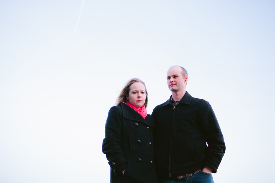 Toronto Portrait Photography - posing for portrait with sky