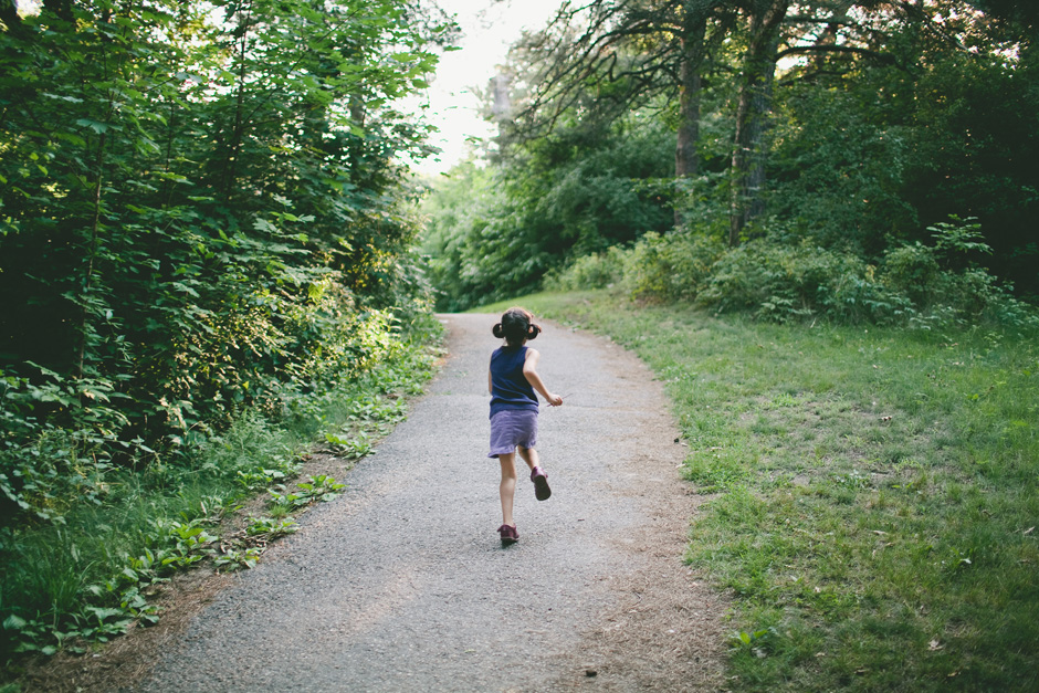 High Park photo : girl running 