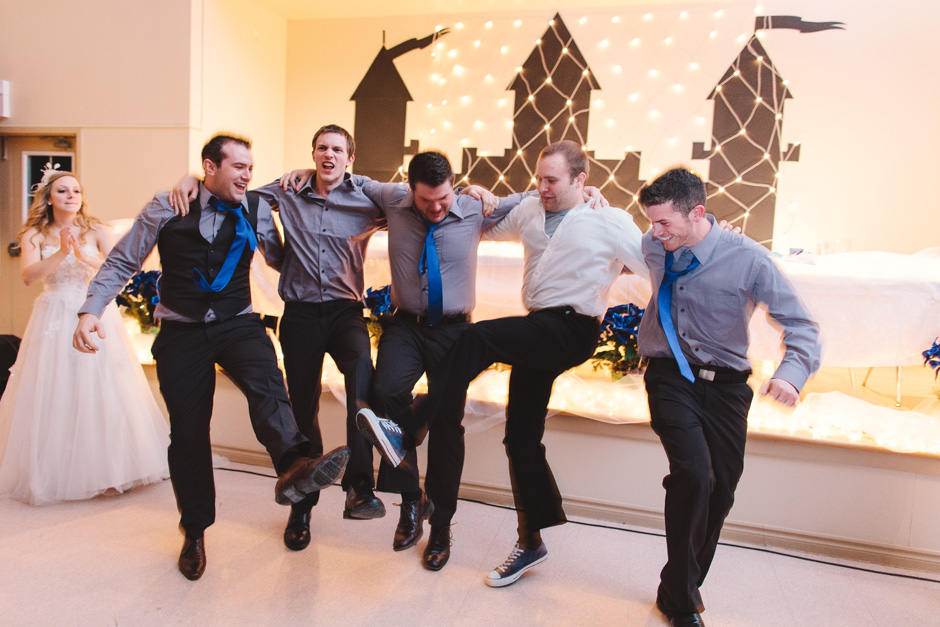 Dancing at the wedding