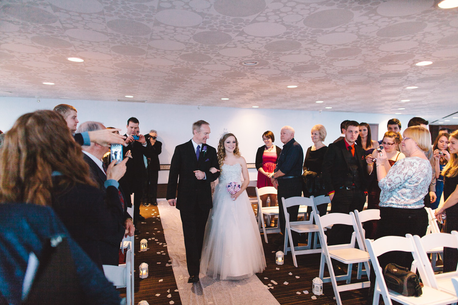 Documentary Toronto wedding photo at Atlantis Pavilions