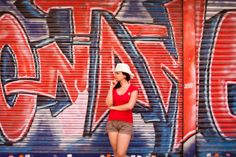 Toronto Photographer : graffiti in Malaga, Spain