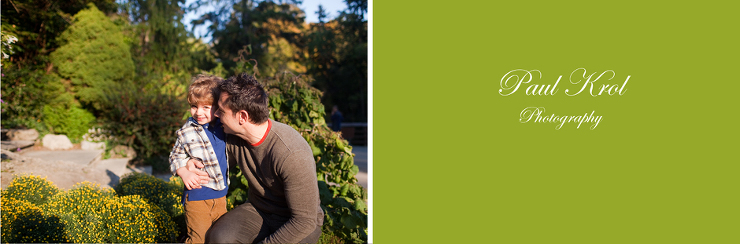 Toronto Family Photographer : father and son in the park