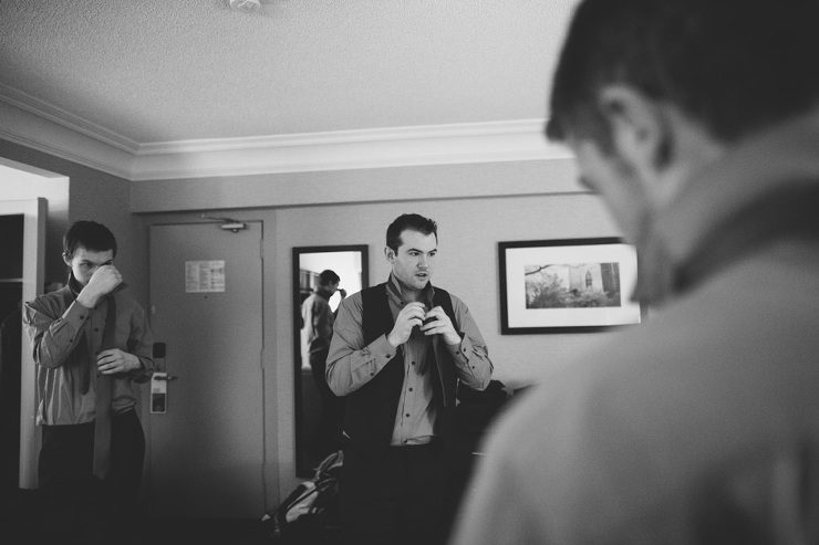 Best Toronto Wedding Photographers - getting ready at the hotel
