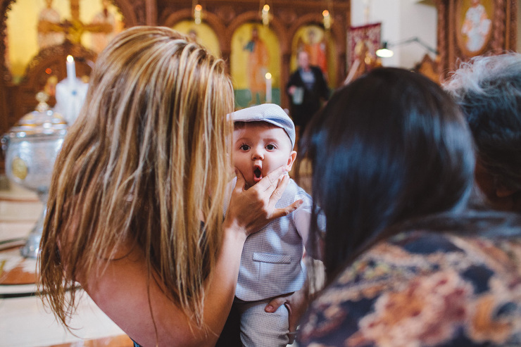 Toronto Baptism at Greek Orthodox Church