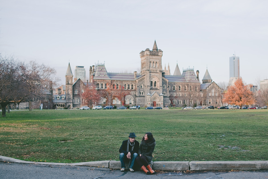 Engagement Photographers in Toronto at U of T