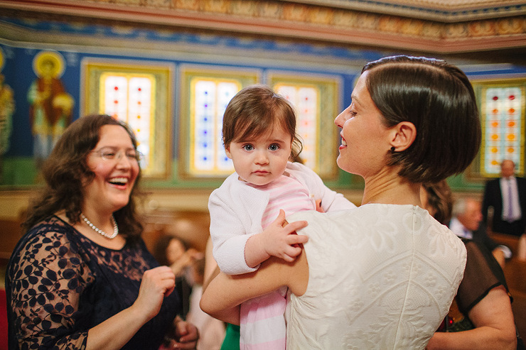 Naia just before her Baptism