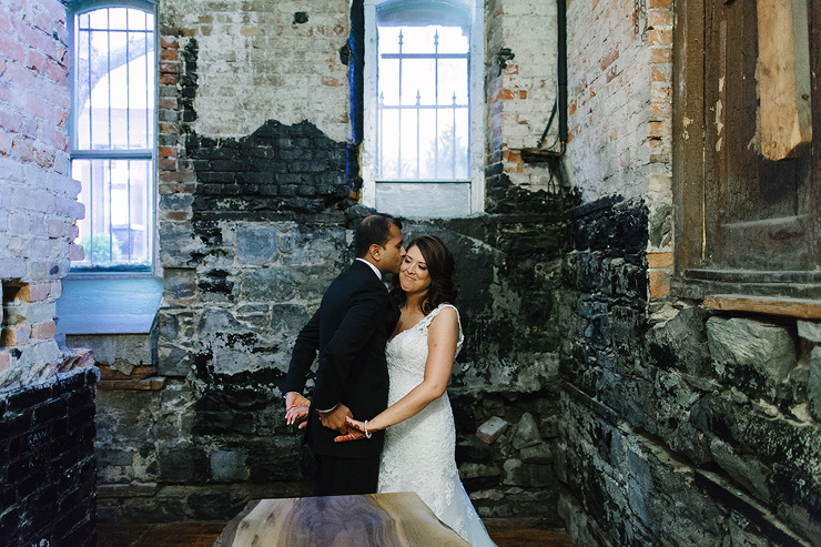 Toronto Wedding Photographer at Berkeley Church : sharing a moment