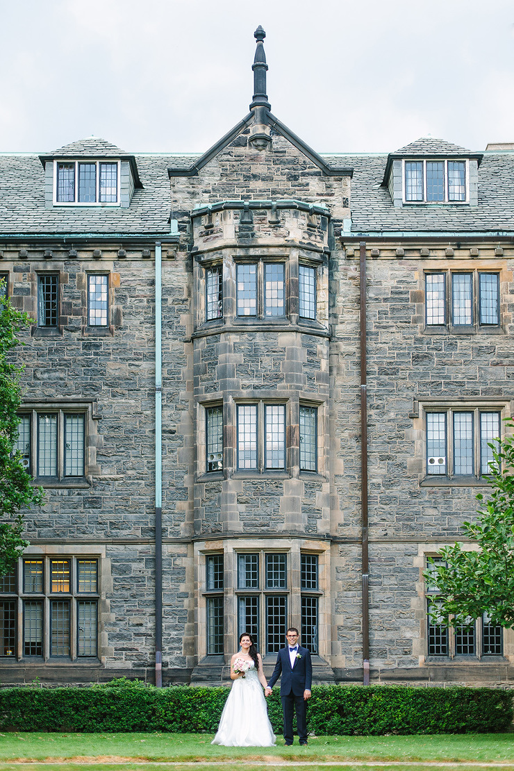 Toronto Wedding Portrait Photographer at U of T