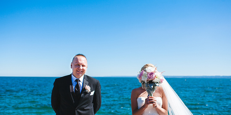 Toronto Wedding Photography by Lake Ontario