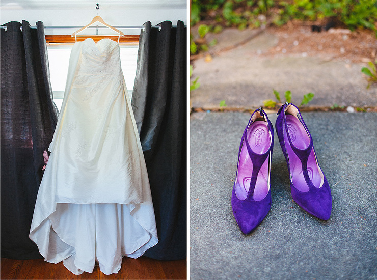 Wedding Dress and shoes