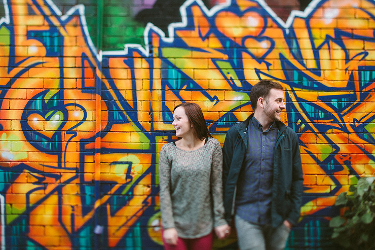 Kensington Market Engagement Photographer in Toronto