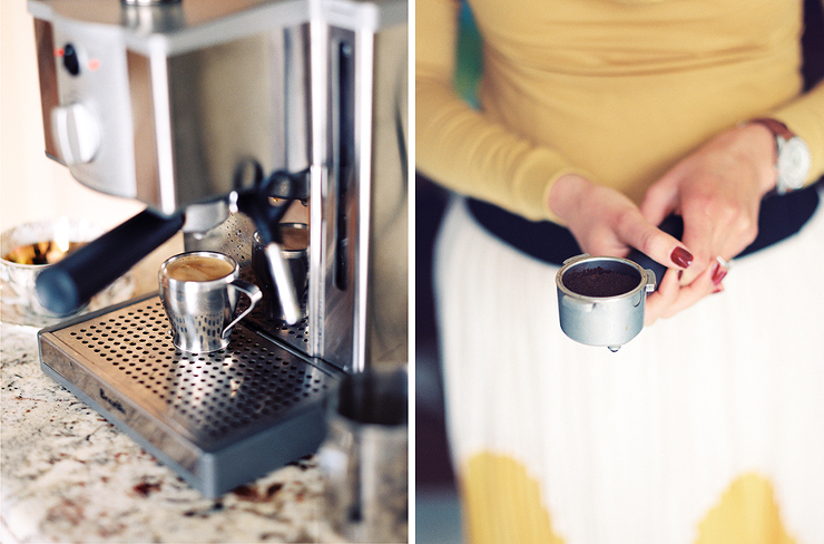 Coffee series Personal film photography project Toronto Pentax 645n medium format