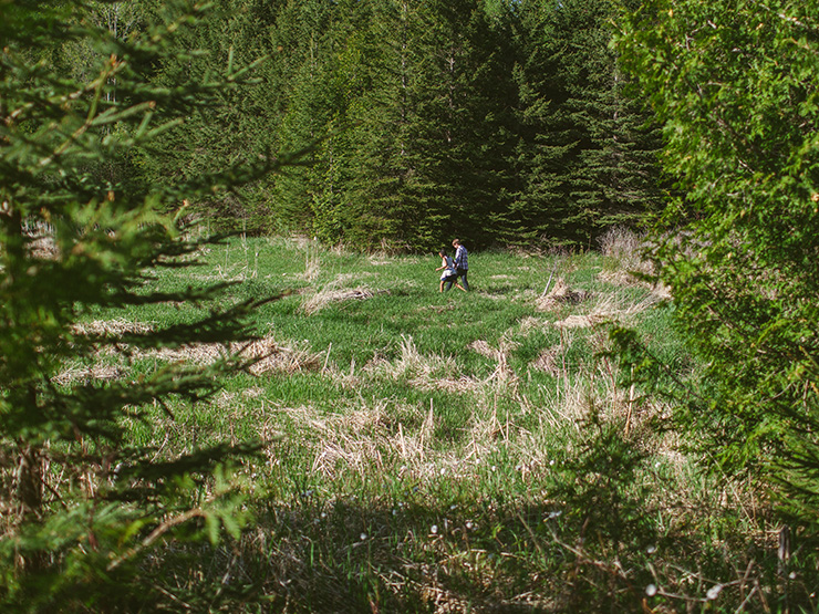 Engagement photo by Toronto photographer