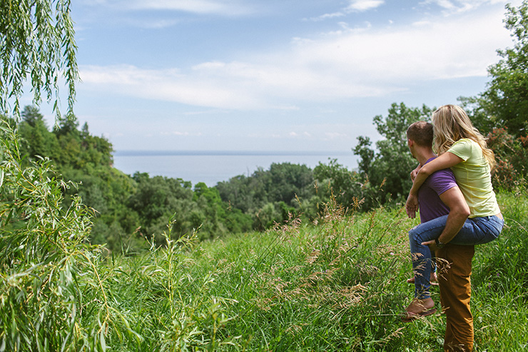 Scarborough Bluffs Engagement photography