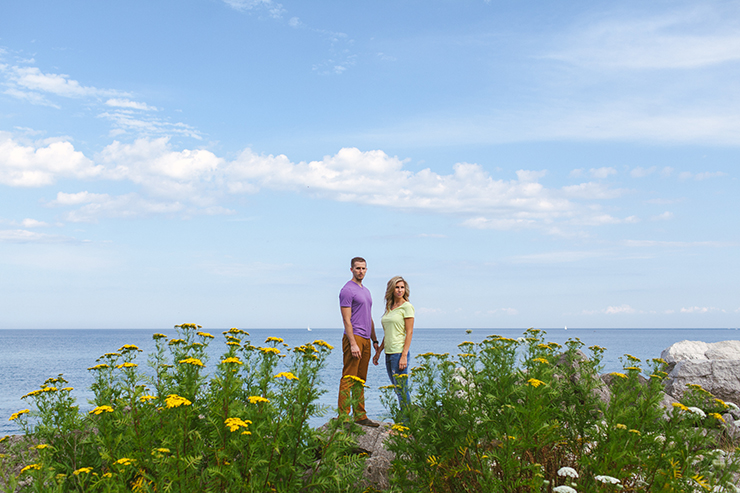 Toronto Engagement Photographer by Lake Ontario