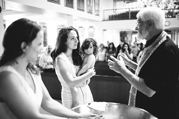 Greek Orthodox Baptism Photographer in Toronto