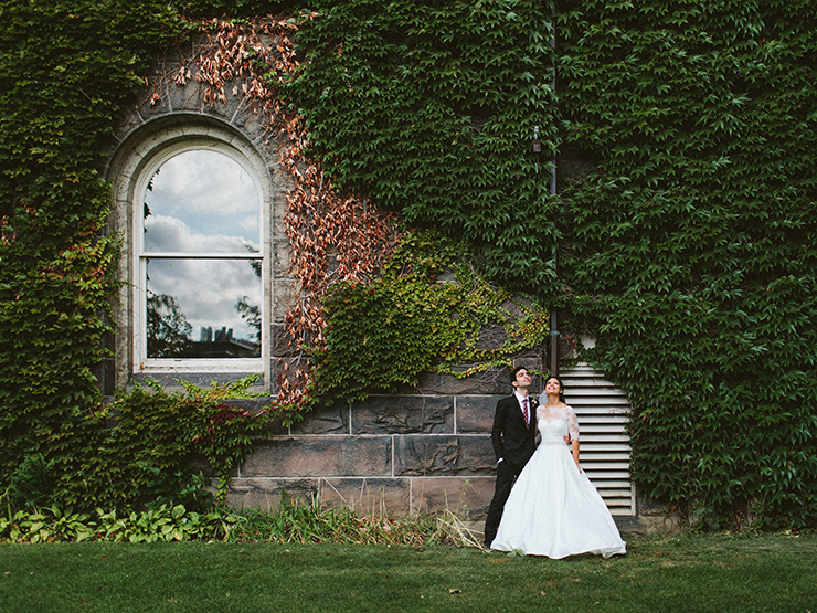 Toronto wedding Photographer at U of T