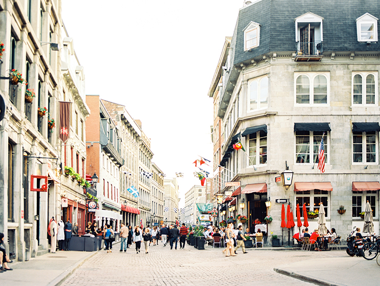 Old Montreal Rue St. Paul Pentax 645n Ektar 100