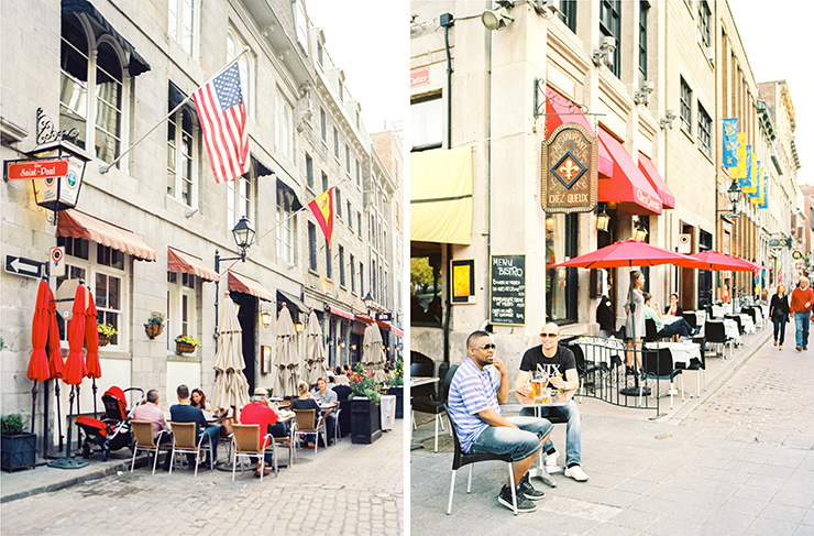 Rue St. Paul in Old Montreal on Kodak Ektar 100 film