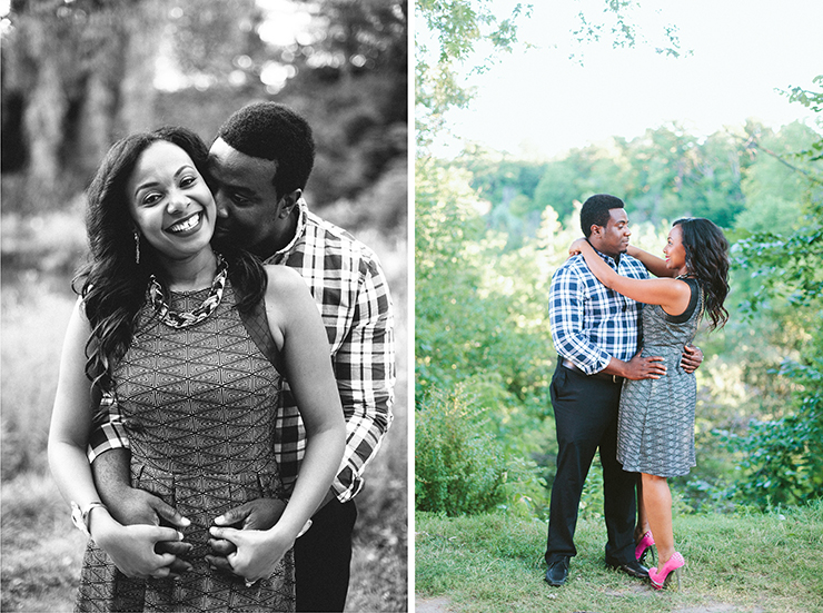 Toronto Engagement photographer at Edwards Gardens