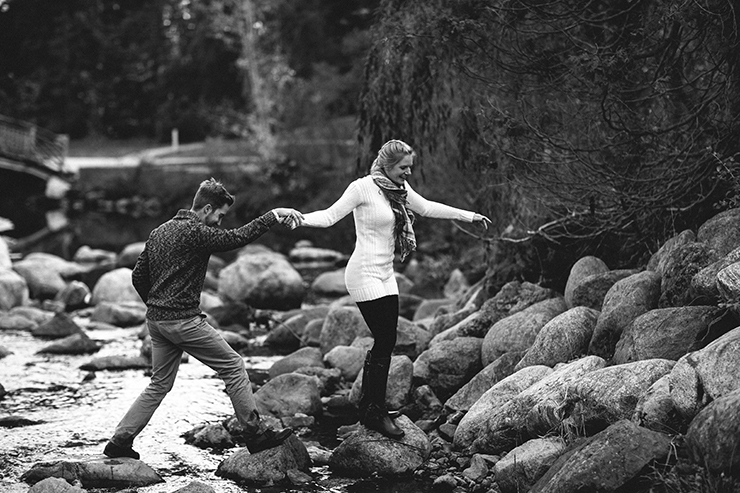 Engagement photos in Toronto