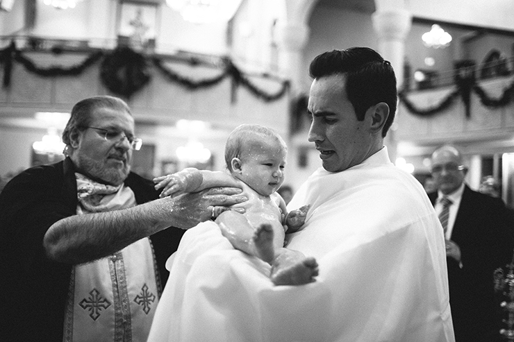 Documentary Baptism photographer in Toronto