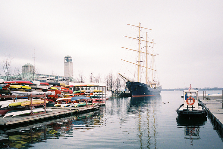 Toronto Harbourfront Contax G2 Film is not dead