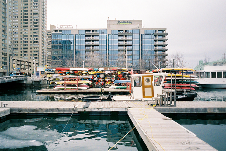 Toronto Harbourfront on film