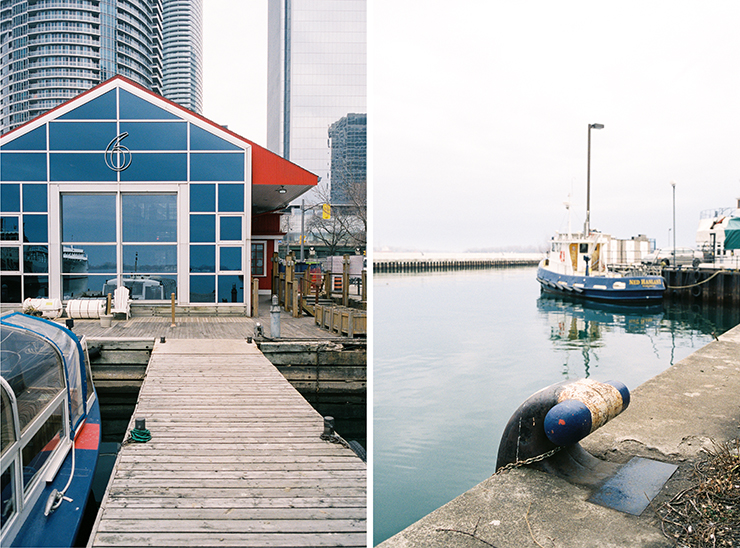 Toronto Harboufront Contax G2 Fuji 400H The Find Lab photography