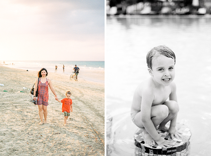 Nanna Minasyan Portrait photography on a beach in Cuba by Paul Krol