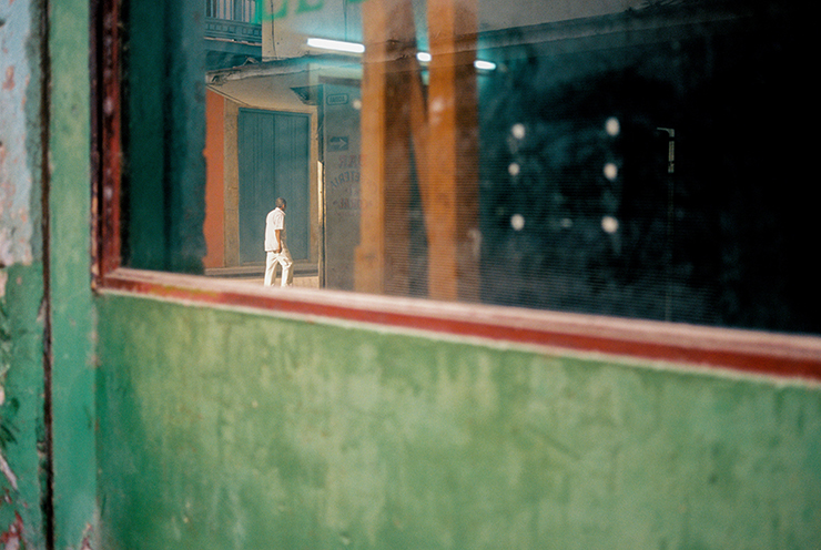 Travel photo in Old Havana - reflection