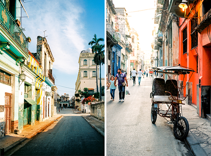 Colourful travel photography in Havana Cuba