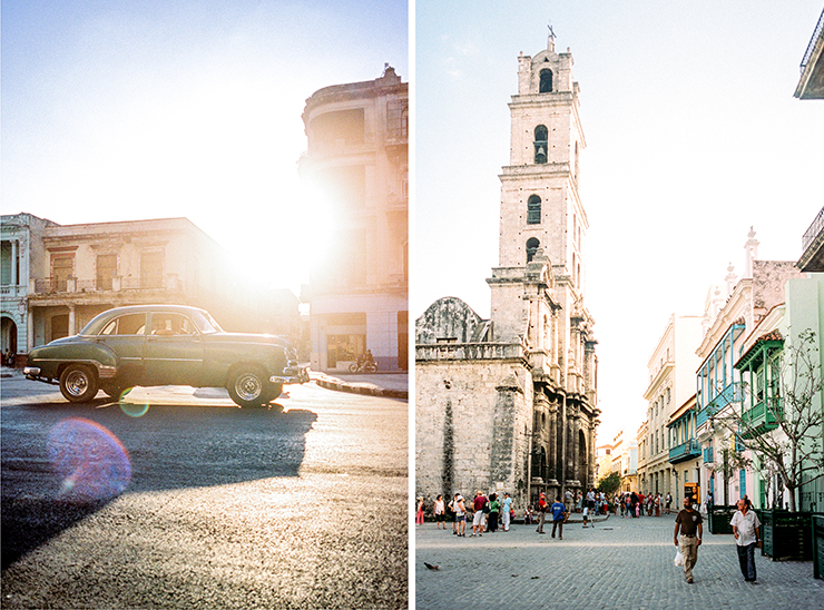 Cuba travel photography on film