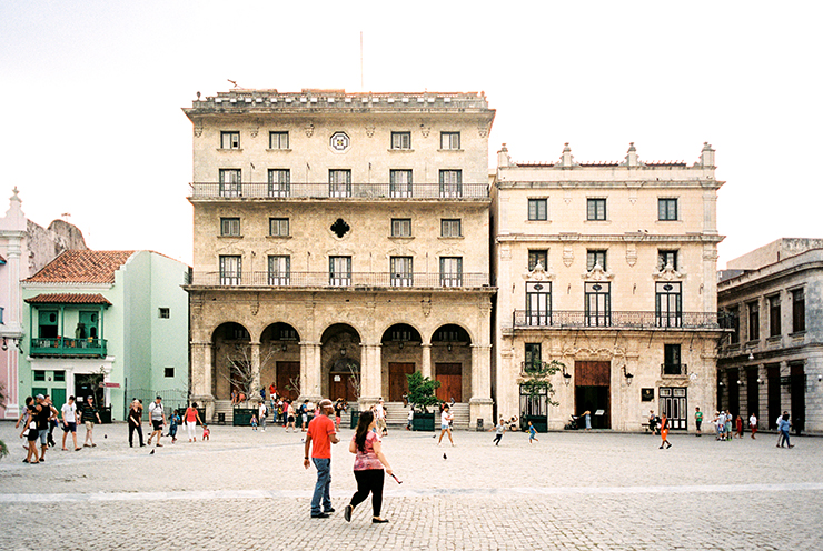 Travel photography in Old Havana, Cuba