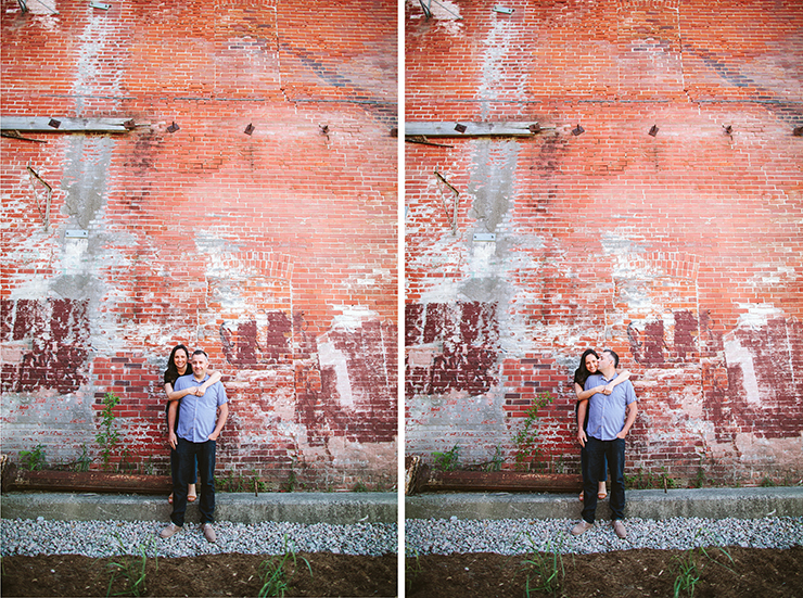 Toronto Couples Brickworks photography