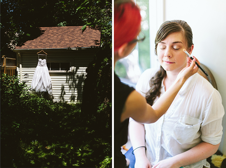 Toronto wedding getting-ready photography