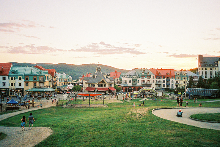 mont-tremblant-village-at-sunset