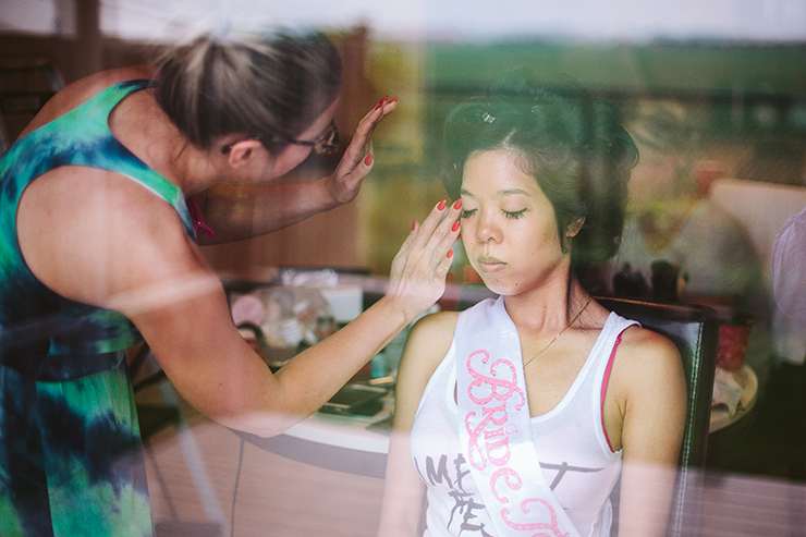 1 Toronto Bride Getting ready wedding photography