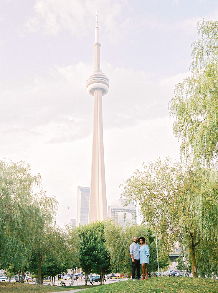 Toronto CN Tower Couples Photographer