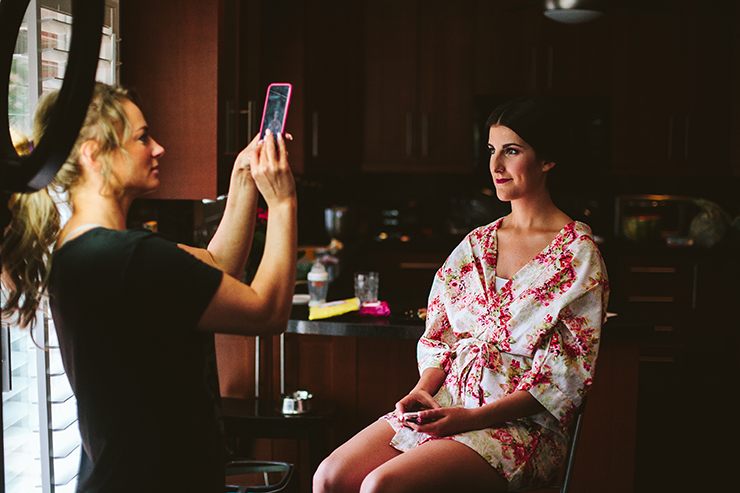 Toronto Bride Getting Ready wedding photography