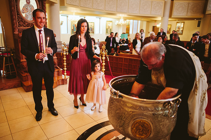 Orthodox Baptism Photography in Toronto