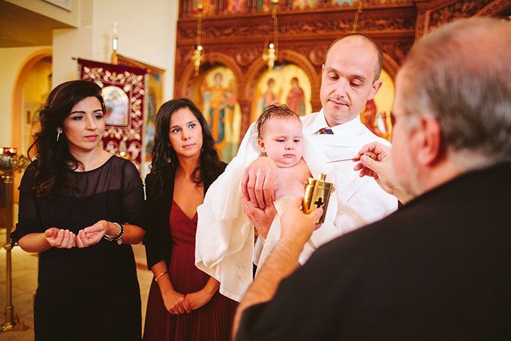 Orthodox Baptism Photographer in Toronto