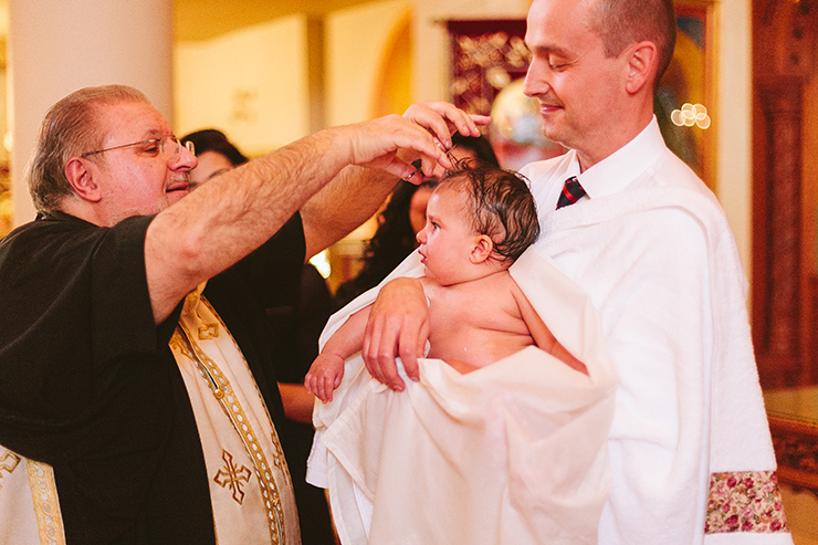Toronto Baptism Photographer in Greek Church