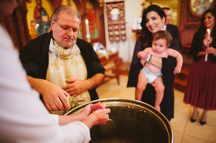 Toronto Greek Orthodox Baptism Photographers