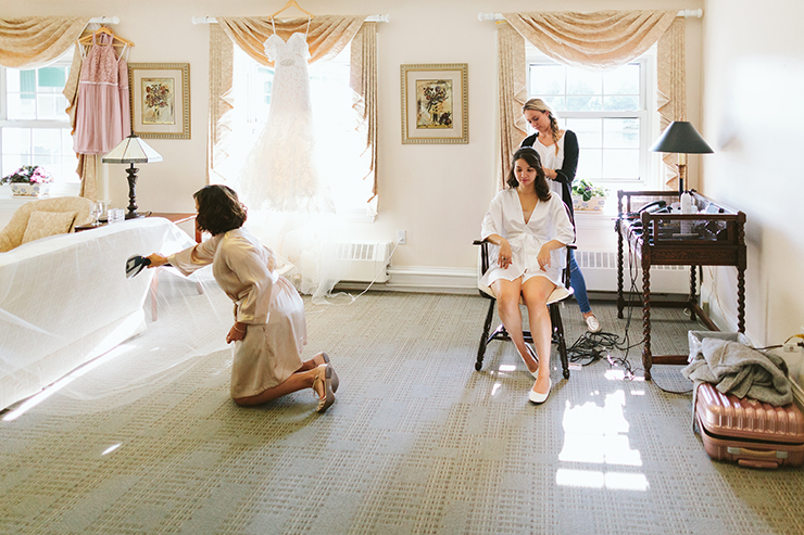 Bride Getting Ready Toronto Wedding Photographer