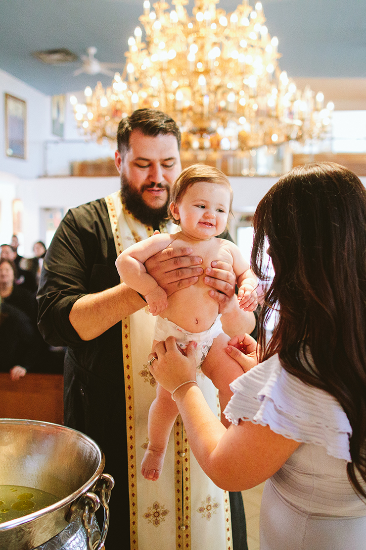 Greek Orthodox Baptism photography in Toronto