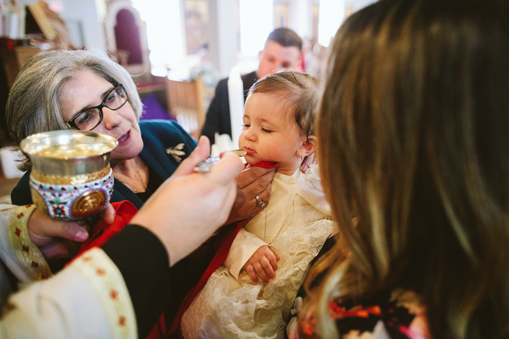 Toronto Greek Orthodox Baptism photography